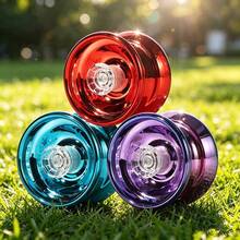 1 pieza Yo-yo profesional de nivel de entrada, diseño de retorno automático, tiempo de giro ultra largo, modelo de competición avanzado, unisex - Multicolor - Ver 5