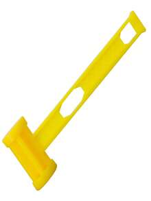 1PC Camping Tent Stake Hammer, Durable Plastic Ground Stake Puller Tool, Lightweight Portable Tent Stake Remover, Suitable For Outdoor Hiking And Camping - C - View 11