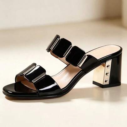Bohemian Women's Beach Sandals, Rhinestone Open Toe Comfortable Wear-Resistant Shoes