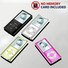 (No Memory Card Included)Supports Music, Video, Photos & E-Books | Headphones & Data Cable Included | Slim Portable, Multi-Color | Great For Sports & Travel ,150mAh Battery, Long Lasting Endurance - View 7