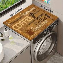 1pc Vintage Coffee English Text Pattern Diatomaceous Earth Kitchen Drain Mat, Quick-Drying Non-Slip Coffee Machine Mat And Dish Drying Pad, Suitable For Kitchen Countertop And Holiday Home Decor - Multicolor - View 13