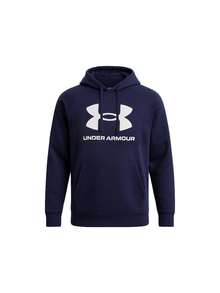 Under Armour [حزمة] هودي رجالي بلتزينج ريفال باللون الأزرق الداكن + هودي رجالي بلتزينج ريفال باللون الأزرق الإيثر - أزرق داكن + أزرق فاتح - مشاهدة 2
