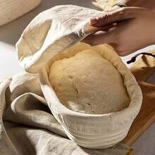 Oval Bread Proofing Basket, Natural Willow Bowl, Bread Proofing Basket With Liner, Suitable For Professional And Home Bakers To Make Handmade Bread - View 2