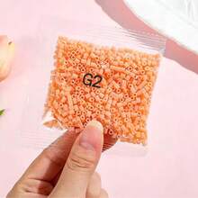 Brown G Series 2.6mm Mini Fusion Beads, High Quality Iron Fuse Beads Refill Pack, Compatible DIY Pixel Art Material For Handmade Jewelry & 3D Craft Decoration - Multicolor - View 10