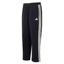 Adidas Men's ST 3ST WV PNT Woven Sport Casual Pants - Black and White - View 4