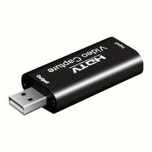 Capture Stunning 1080P Video High-Quality USB Connector, Suitable For HDTV Capture Device HDTV Video Capture Card - Capture And Stream LiveMedia. Video Conferencing, Gaming And Compatible With PC And More! - View 2