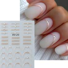 Full Wrap Nail Stickers - Apricot - View 10