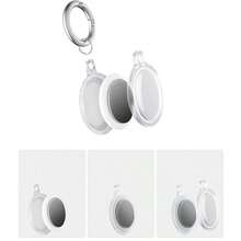 1個 TPU 全包覆保護殼，適用於 Apple 定位器防丟追蹤器，透明 - 查看 4