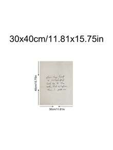1件 手寫數字 6:24-26 聖經經文牆面藝術，聖經經文牆面藝術，詩篇 61:2 聖經經文印刷，臥室裝飾，客廳裝飾，宿舍裝飾，牆面藝術，牆面裝飾，家居裝飾，房間裝飾，畫布牆面藝術，海報，帶框牆面藝術，可選框 - 1PCS - 查看 13