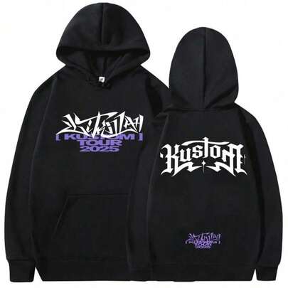 Sudaderas con capucha del álbum "Lit Killah Tour 2026" del rapero para hombres y mujeres, estilo Hip Hop Rock
