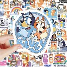 103pcs/Set Cute Bluey Stickers, Water Cup Stickers, Notebook Stickers, DIY Handmade Stickers,Stickers For Boys,Notebook Anime,Scrapbook>Stickers - Multicolor - View 5