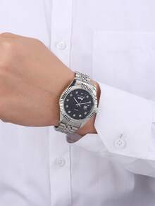 A Business Watch For Professional Men-The Perfect Choice For All Kinds Of Business Meetings And Dinners - Silver - View 7