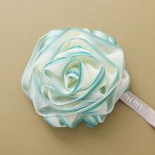 1pc Gradient Rose Shaped Bath Ball, Fragrance-Free Exfoliating Body Scrub Brush For Smooth Skin - View 9