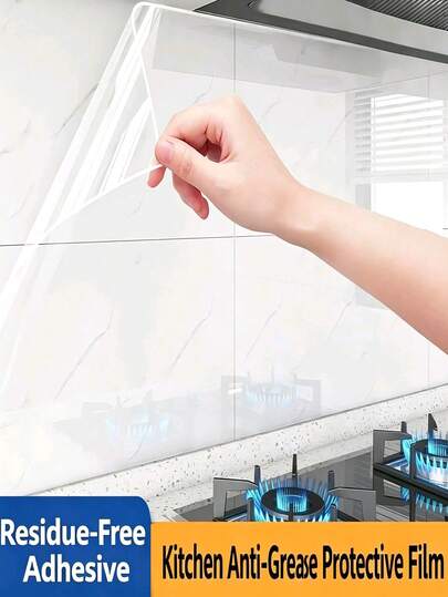 Electrostatic Adsorption Wall Protection Film, No Damage To Paint Surface, Pet Scratch-Proof Wall Sticker, Transparent Anti-Stain Sticker, Suitable For Living Room And Bedroom