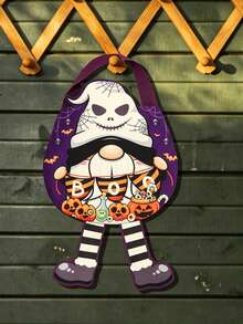 Halloween Candy Trick Or Treat Bag, Ghost Pumpkin Goblin Non-Woven Fabric Tote Gift Bag, Trick Or Treat Snack Bag, Holiday Party Decoration Gift Bag, Children's Halloween Snack Gift Storage Bag - Tote Bag - View 7