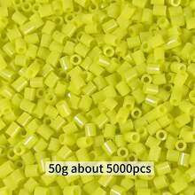 5000顆迷你熔珠 2.6mm 微型熔珠 DIY 燙貼珠 Perler 珠 Fusion 珠 燙貼珠玩偶，適用於珠寶製作、像素藝術燙貼耳環、手工玩偶吊飾、裝飾飾品 - 多色 - 查看 28