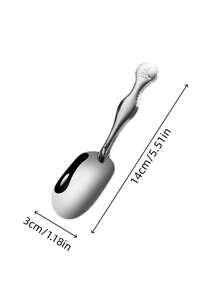Stainless Steel Mini Measuring Spoon, Multi-Functional Kitchen And Restaurant Utensil, Suitable For Tea, Coffee, Ice, Flour And Sugar, Durable Metal Can Spoon With Hanging Ring - View 12