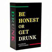 Truth Or Drink 遊戲,卡牌遊戲成人飲酒遊戲,派對遊戲飲酒遊戲,醉酒卡牌遊戲,成人派對遊戲,派對趣味成人遊戲之夜 - 彩色 - 查看 2