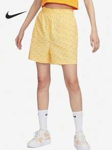 Nike Authentic High-Waist Woven Summer New Print Women's Sports Shorts DV7933-795 - DV7933-795 - View 1