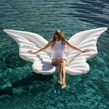 1pc Large Inflatable Butterfly Wing Pool Float, Oversized Floating Lounge Chair, Suitable For 1-2 People To Relax In Pool, Beach And Summer Water Play - Multiple Styles - View 5