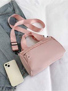 Women's Casual Sports Bag, Outdoor Handbag, Shoulder Bag - Multicolor - View 4