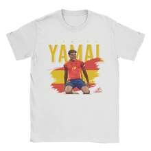 Yamal Football Soccer T-Shirts For Men And Women 100% Cotton Original Short Sleeve Plus Size T-Shirts - Color 6 - View 10