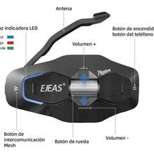 Ejeas X10 Helmet Intercomunicador Para Casco Moto Mesh 4.0 - ejeas-X10 - Ver 4