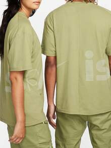 Nike Authentic New Couple Casual Sports Loose Breathable Short Sleeve T-Shirt FD7857-334 - FD7857-334 - View 2