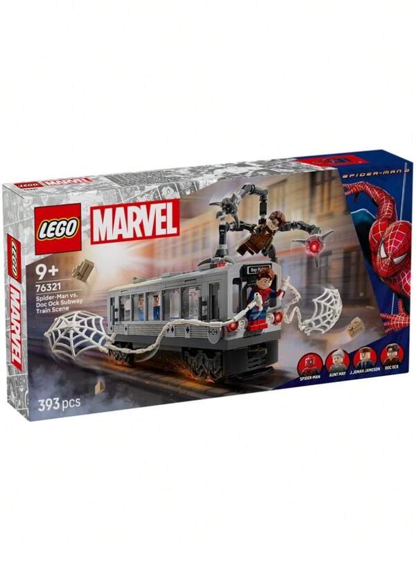 LEGO Super Heroes Spider-Man Vs. Doc Ock: Scena del treno della metropolitana (76321)