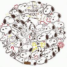 40pcs Cute Cartoon Snoopy Expression Stickers For Kids Water Bottle, Notebook, Stationery Box Decoration, Waterproof Planner Stickers, Suitable As Small Gifts For Fans, Family And Friends [Random Style] - Multicolor - View 5