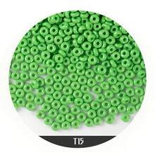 4mm-720pcs Disc Coin Donut Ring Beads,Abacus Disk Stone Beads Loose Spacer Gemstone Seed Beads For Jewelry Making DIY Bracelet Necklace Earrings - 4mm-720pcs - View 9