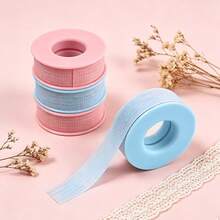 MyAoKuE-Up 2 Pcs Combined Eyelash Tape, Silicone Non-Woven Fabric Isolation Tape, Soft And Breathable, Used For Eyelash Grafting And Eyelash Extension, Eyelash Curling Tool, Suitable For Daily Use At Home And During Travel. - Multicolor - View 4