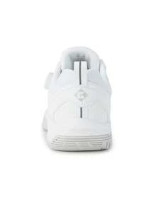 KUMPOO Training Sports Shoes Women'S Low Top Rotating Button / Anti-Slip & Shock Absorption / Lightweight Badminton Daily Wear Shoes/KH-D66 - White - View 10