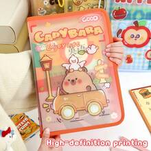 1pc Cute Animal A4 File Bag, Cute Cartoon Zipper File Storage Bag, Waterproof Large Capacity Handheld Storage Bag, Portable Folder, Suitable For School, Office, Study And Travel - One Size Fits All - View 7