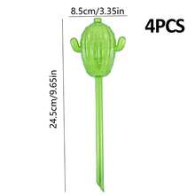 1pc/2pcs/4pcs Cactus Watering Globe, PVC Material, Drip Irrigation Automatic Plant Watering Ball, Large Capacity, Narrow Neck Design Extends Watering Time, Suitable For Indoor And Outdoor Plants - Multiple Styles - View 10
