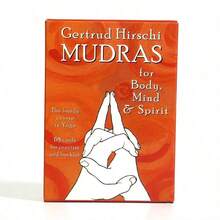 1pc Game Of Fate Playing Cards, For Divination And Party Games, Gertrud Hirschi's Mudras For Body Mind Spirit - Orange - View 2