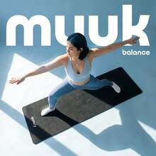 MUUK FITNESS Yoga Ball - Black - View 6
