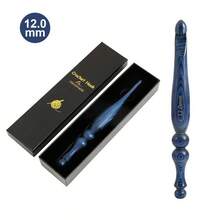 Jarum Rajut Kayu Solid Laminasi Bermotif Biru Klasik, Pegangan Ergonomis yang Nyaman, Kepala Jarum yang Halus dan Tahan Gores, Hadiah Buatan Tangan Premium, Cocok untuk Penggemar Rajut DIY untuk Proyek di Rumah dan Luar Ruangan - jarum rajut - View 11