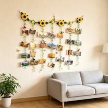Sunflower Photo Wall Suitable For Home Background Decoration - Sunflower Photo Wall - View 6