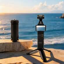 Portable Mini Tripod Desktop Camera Tripod Stand Lightweight Handheld Stabilizer Compatible With OSMO Pocket 4 & 3 & 2, Action Camera, Smartphone, Webcam, Travel Vlog - View 12