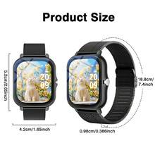 Women's Elegant Smartwatch, Fitness Tracker, Supports Camera Control, Music Playback, Compatible With Android And IOS Phones - Multicolor - View 6