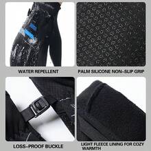 Men's Winter Touchscreen Warm Gloves, Suitable For Cold Weather Running, Cycling, Driving, Hiking, Biking, Working And Outdoor Activities - Sports 8902 - View 7