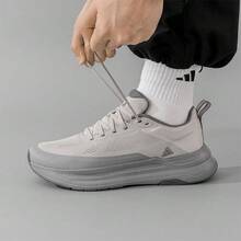 Adidas DREAMPACE EASE Comfortable Versatile Shock-Absorbing Durable Casual Shoes Unisex Grey - Grey - View 3