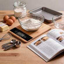 Unisex Natural Style Kitchen And Baking Digital Kitchen Scale - Multicolor - View 1