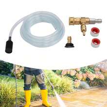 4000PSI Chemical Injector Kit, Chemical Injector Kit For High Pressure Washer, Chemical Injector Kit With 3/8 Inch Quick Connect - 1 - View 5