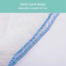 Baby Crib Netting & Accessories - Blue - View 5