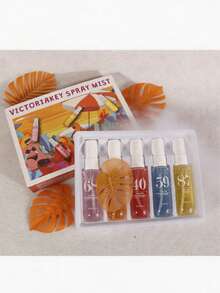 1pc/4pcs/5pcs 40ml Brazil Series Fragrance Spray, Gift Box Packaging, Limited Edition Indoor & Outdoor Air Freshener, Multi-Layer Mood Enhancing Spray, Multi-Layered Fragrance, Long-Lasting Scent, Providing Pleasant Sensory Experience. Elegant Janeiro Vanilla, Coconut, Fruity Floral, Citrus, Woody And Marine Scents Intertwined, Floral Fruity Multi-Flavor Suitable For Home, Bedroom, Dorm, Office, Travel, Holidays, Parties, Summer Travel Essential, New Holiday Gift/Vacation Must-Have - 多種香型 - 查看 2
