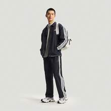 Adidas ST 3ST COACH JACKET Fashionable Comfortable Fleece-Lined Sports Casual Loose Jacket Men's - Black and White - View 3