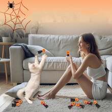 2/5 buah Mainan Jari Pantul Seru, Dekorasi Mainan Halloween, Dekorasi Pesta Ulang Tahun - MultiWarna - View 2