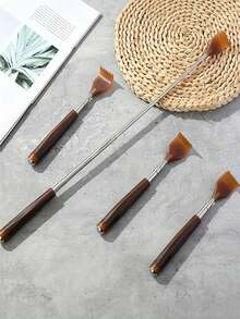2/1PC Retractable Stainless Steel Back Scraping Board, Hand Massager, Back Massager, Full-Body Scraping Tool, Ergonomically Designed Handle For Hard-To-Reach Areas, Portable Scraping Brush, Suitable For Both Men And Women - Multicolor - View 7